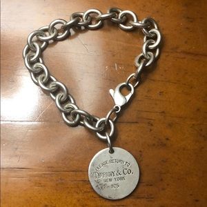 Tiffany&Co Round Tag Bracelet